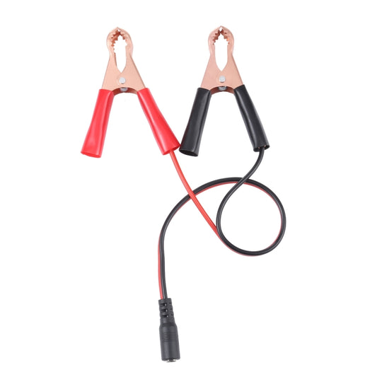 Car DC 5.5x2.1 Interface Crocodile Clip Charging Connection Cable