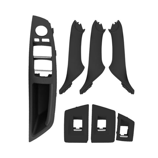 Car Standard Version Inside Doors Handle Pull Trim Cover 5141 7225 873 for BMW F10 F18, Left Driving, Standard Version (Black), Standard Version (Dark Coffee), Standard Version (Beige White), Standard Version (Grey), Standard Version (Beige)�����������...