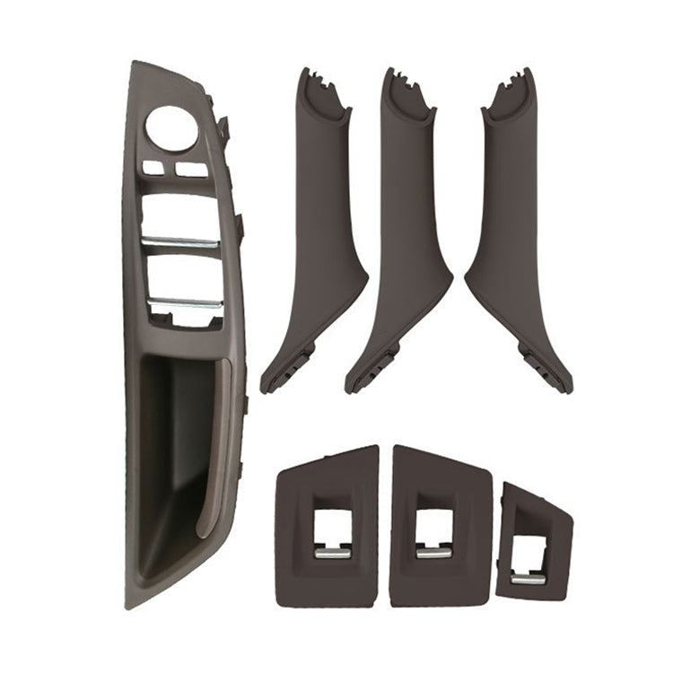 Car Standard Version Inside Doors Handle Pull Trim Cover 5141 7225 873 for BMW F10 F18, Left Driving, Standard Version (Black), Standard Version (Dark Coffee), Standard Version (Beige White), Standard Version (Grey), Standard Version (Beige)�����������...