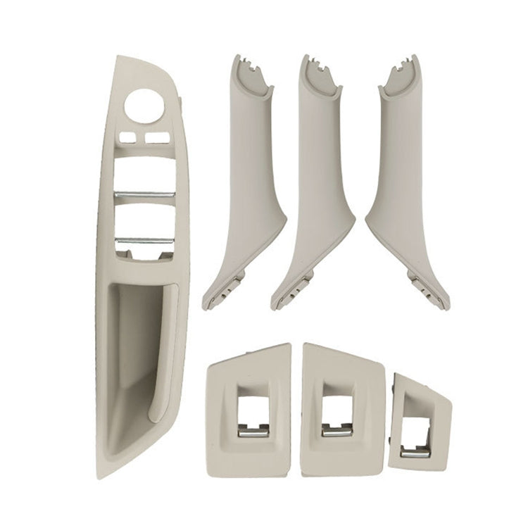 Car Standard Version Inside Doors Handle Pull Trim Cover 5141 7225 873 for BMW F10 F18, Left Driving, Standard Version (Black), Standard Version (Dark Coffee), Standard Version (Beige White), Standard Version (Grey), Standard Version (Beige)�����������...