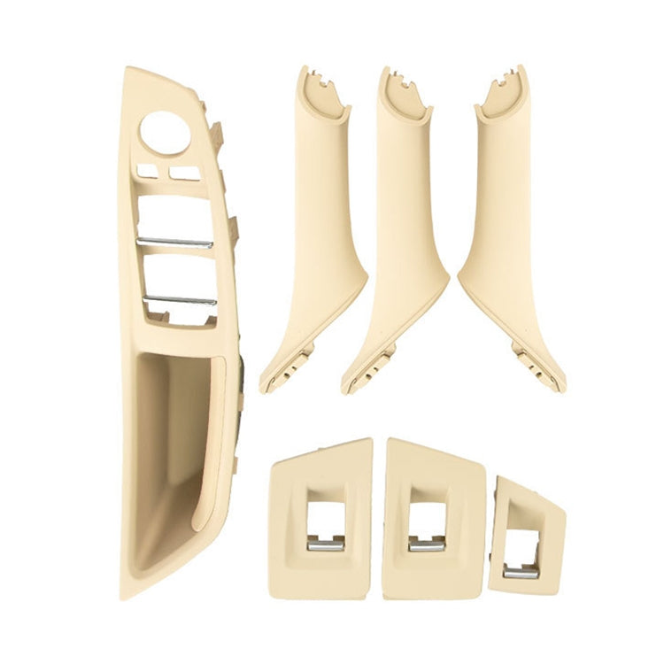 Car Standard Version Inside Doors Handle Pull Trim Cover 5141 7225 873 for BMW F10 F18, Left Driving, Standard Version (Black), Standard Version (Dark Coffee), Standard Version (Beige White), Standard Version (Grey), Standard Version (Beige)�����������...