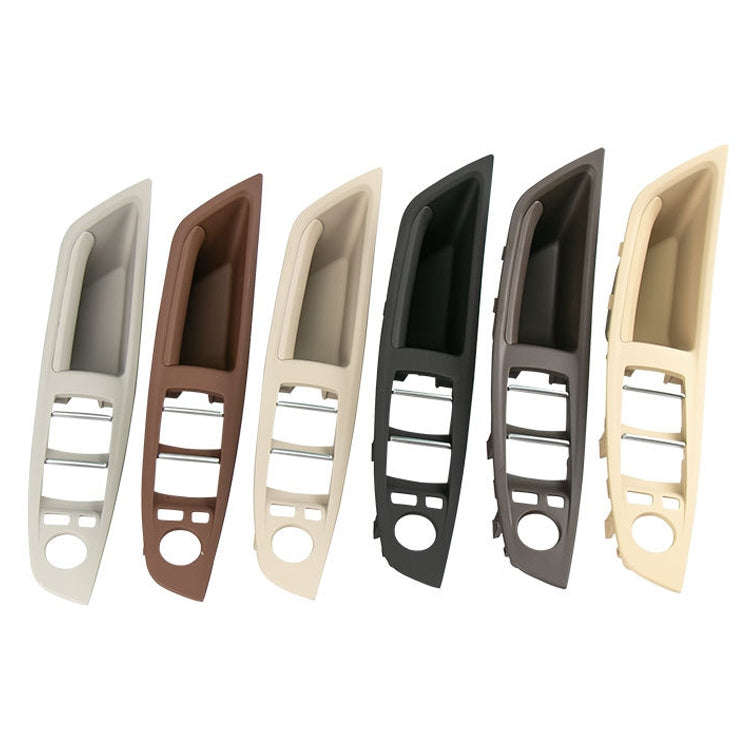 Car Standard Version Inside Doors Handle Pull Trim Cover 5141 7225 873 for BMW F10 F18, Left Driving, Standard Version (Black), Standard Version (Dark Coffee), Standard Version (Beige White), Standard Version (Grey), Standard Version (Beige)�����������...