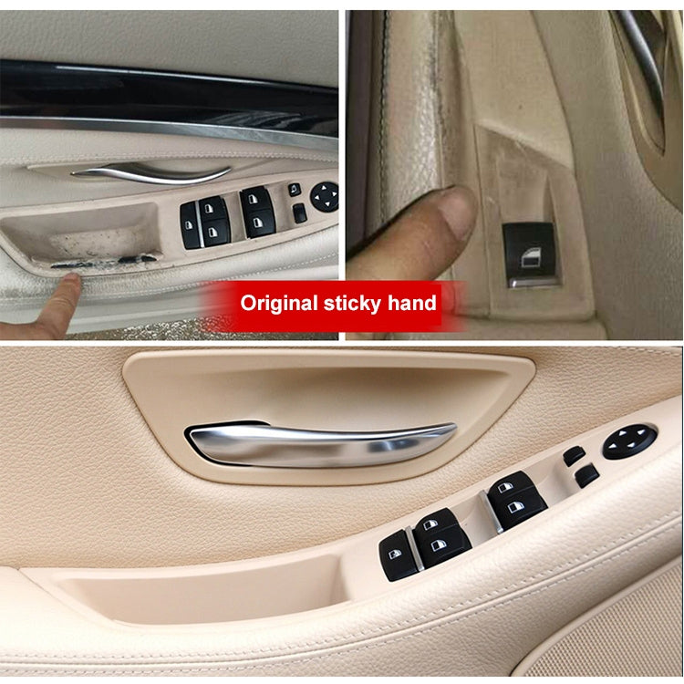 Car Standard Version Inside Doors Handle Pull Trim Cover 5141 7225 873 for BMW F10 F18, Left Driving, Standard Version (Black), Standard Version (Dark Coffee), Standard Version (Beige White), Standard Version (Grey), Standard Version (Beige)�����������...