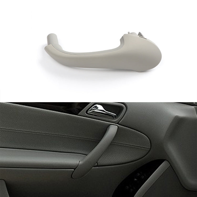 Car Front Left Inside Doors Handle Pull Trim Cover for Mercedes-Benz C-class W203 -2007, Left and Right Driving, Front Left (Beige), Front Left (Black), Front Left (Grey)