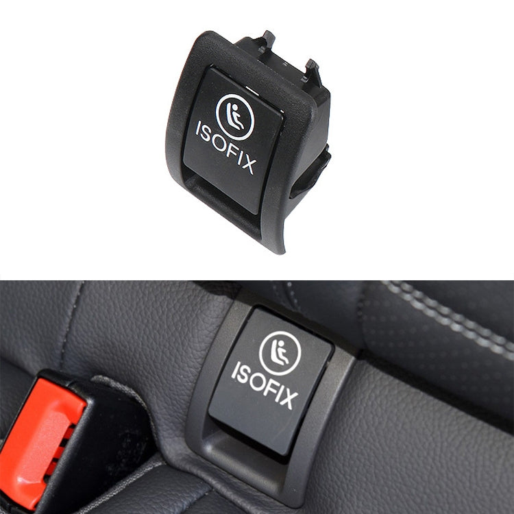Car Rear Child ISOFIX Switch Seat Safety Cover 2059200513 for Mercedes-Benz W205 2015-2021, Left Driving