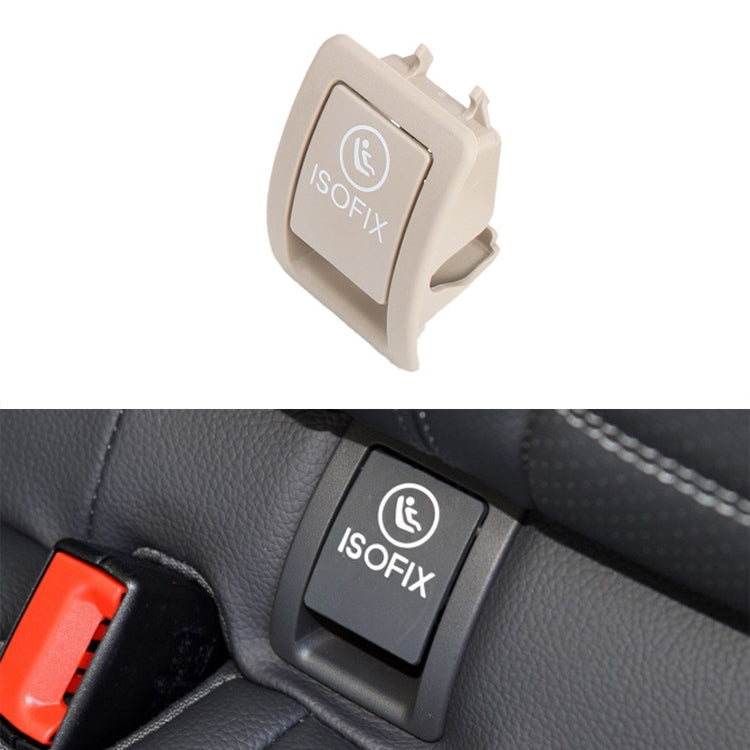 Car Rear Child ISOFIX Switch Seat Safety Cover 2059200513 for Mercedes-Benz W205 2015-2021, Left Driving