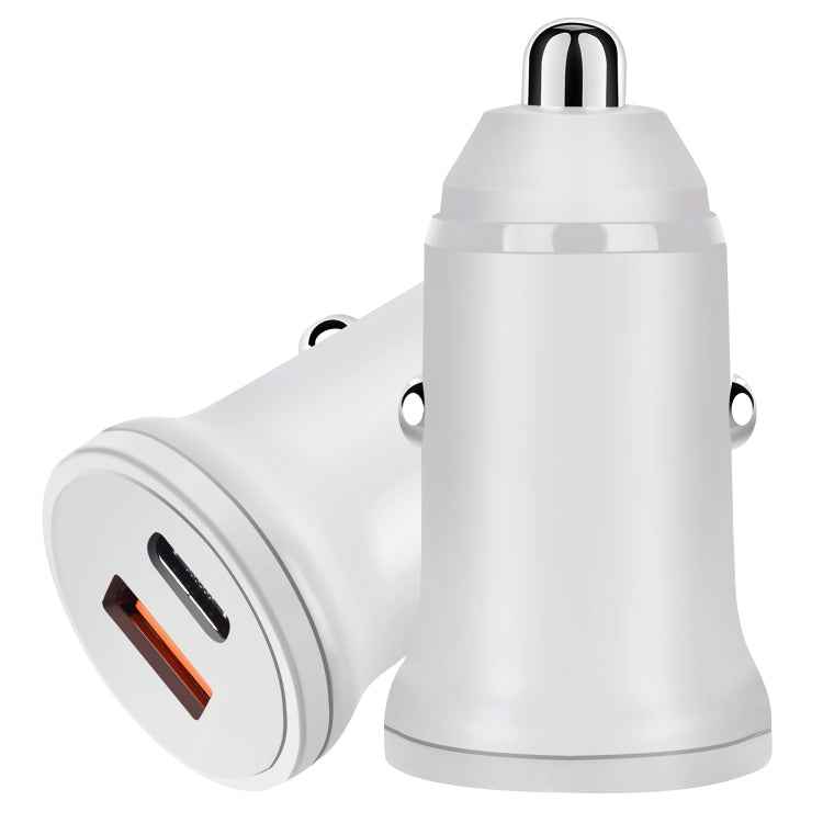 PD 20W USB-C / Type-C + QC 3.0 USB Interface Fast Charging Car Charger