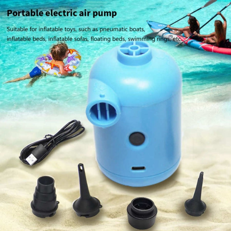 HT-426 USB Electric Air Pump for Rubber Boat Inflatable Bed