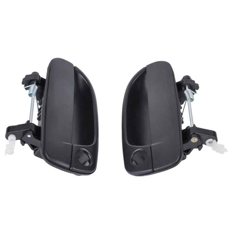 4 PCS Car Front Rear Left Right Outside Door Handles 82660-25000FR / 82650-25000FL / 83660-25000RR / 83650-25000RL for Hyundai Accent
