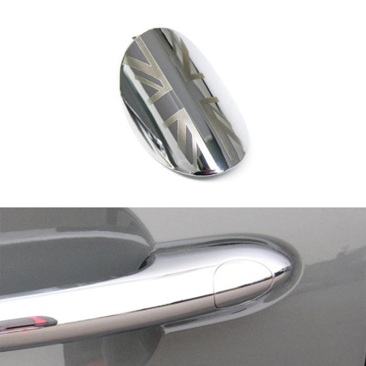Car Outside Door Handle Covering Cap 51217431945 for BMW mini F55, Left Driving(UK Flag Style), CRP1441A, CRP1441B