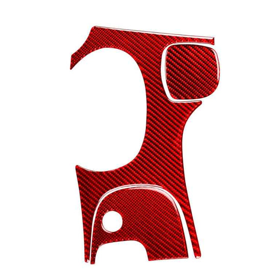 3 in 1 Carbon Fiber Car Gear Panel Sticker Kits A for Chevrolet Corvette C5 1998-2004, Left Drive
