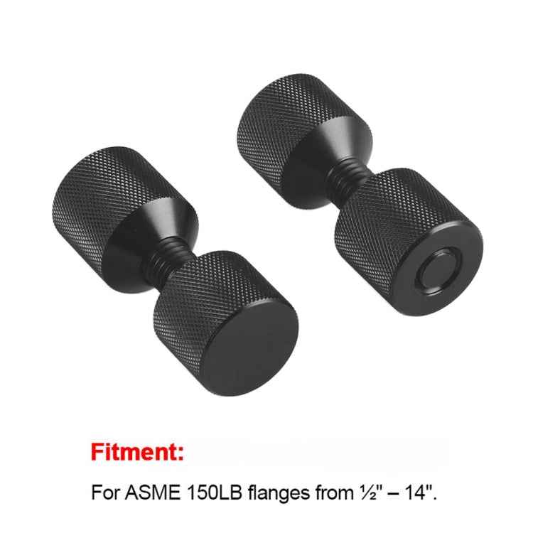 1-1/8 inch Two Hole Pins Set Handy 6061 Aluminum Construction 2 Hole Flange Alignment Pin