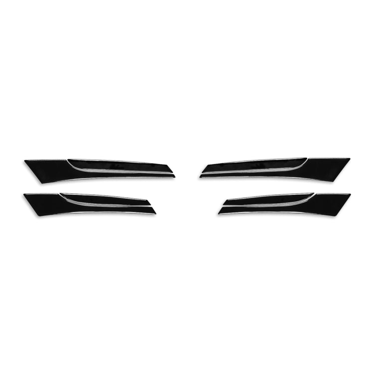 For Mazda 3 Axela 2010-2013 8 in 1 Car Door Push Handle Decorative Sticker, Left and Right Drive Universal