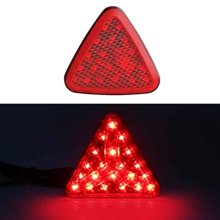 Bicycle / Mountain Bike X Style Triangle Pilot Light LED Tail Light, X Style