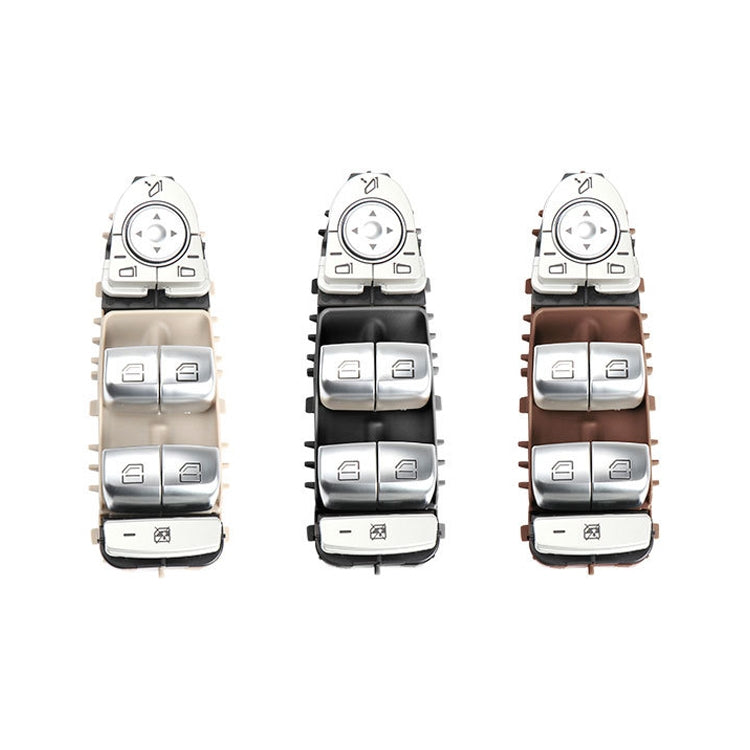 Car Auto Electronic Window Master Control Switch Button for Mercedes-Benz C Class W205 2015-2021, For Mercedes-Benz C Class (Black), For Mercedes-Benz C Class (Beige), For Mercedes-Benz C Class (Brown)