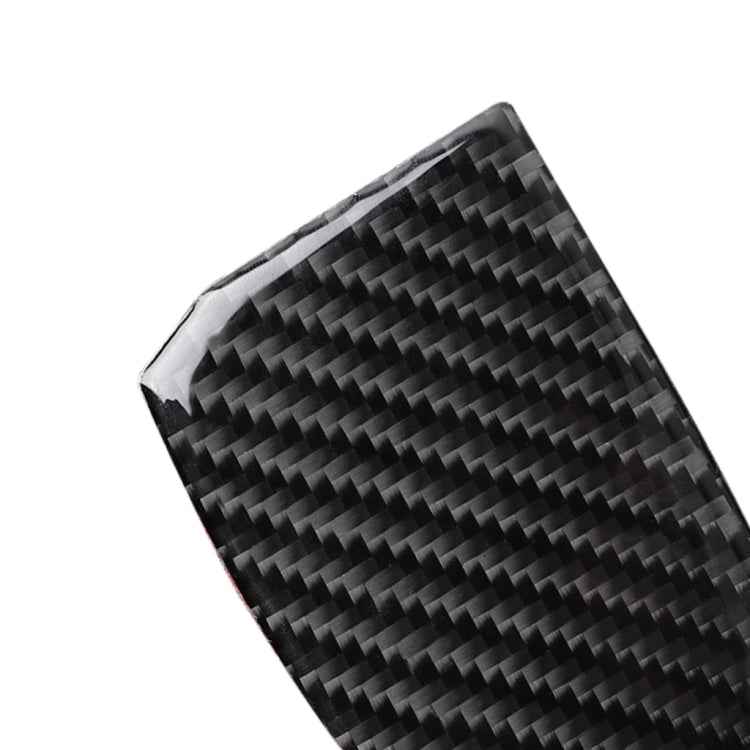 4 PCS Car Carbon Fiber Door Inner Handle Wrist Panel Decorative Sticker for Infiniti Q50 / Q60 2014-2020