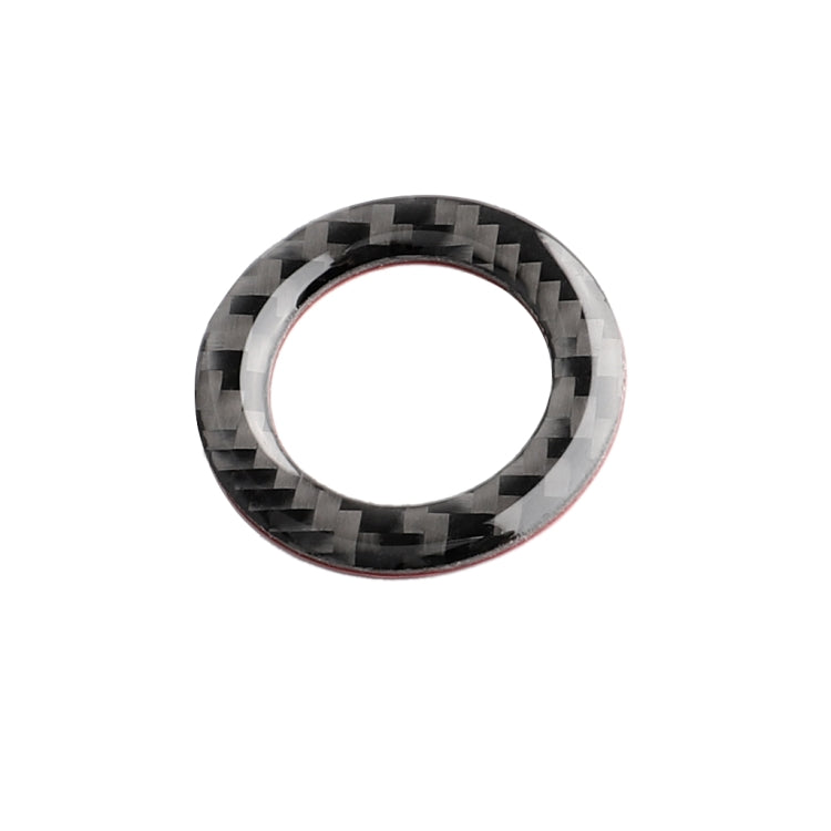 Car Carbon Fiber One-button Start Decorative Sticker for Infiniti Q50 / Q60 2014-2020