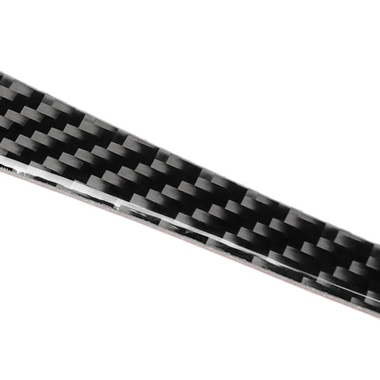 Car Carbon Fiber Left Side of the Dashboard Decorative Sticker for Infiniti Q50 / Q60 2014-2020, Left Drive