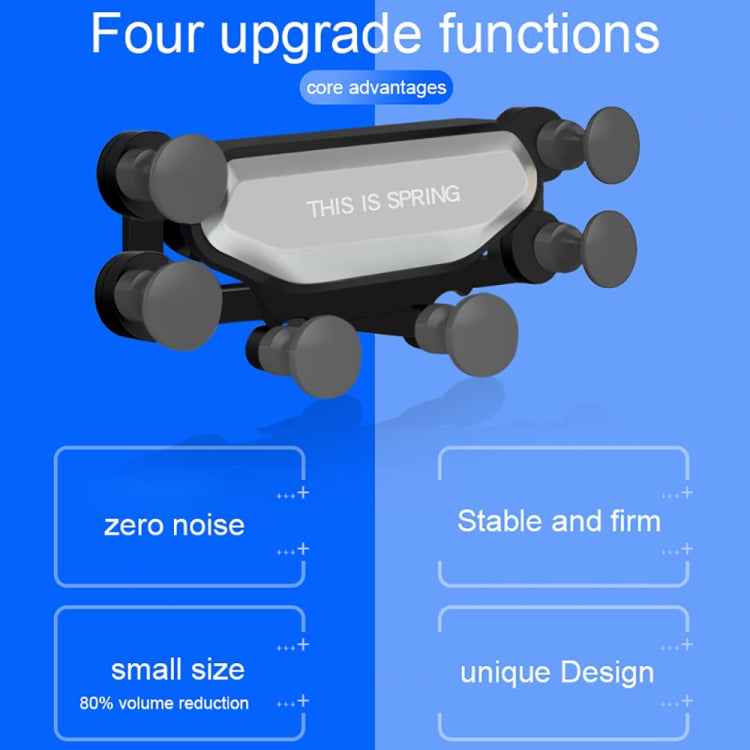 Car Air Outlet Six-claw Gravity Mobile Phone Holder Bracket