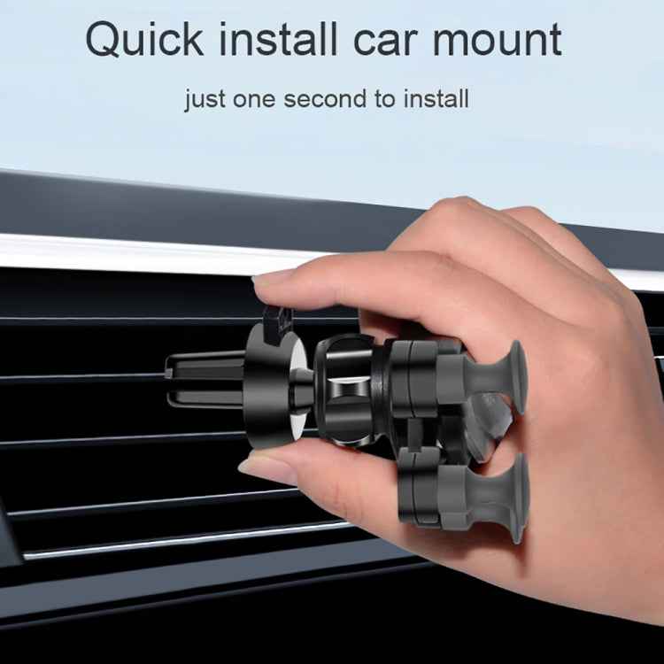 Car Air Outlet Six-claw Gravity Mobile Phone Holder Bracket