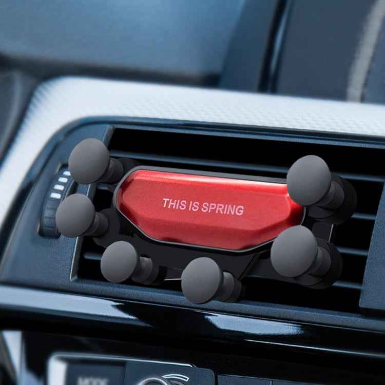 Car Air Outlet Six-claw Gravity Mobile Phone Holder Bracket