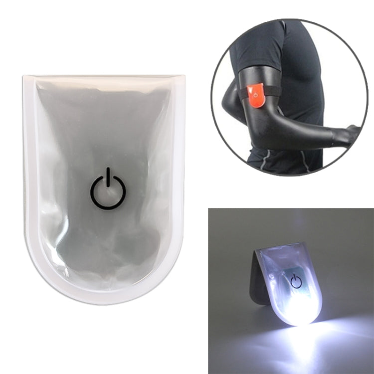 2 PCS Outdoor Night Running Safety Warning Light LED Illuminated Magnet Clip Light