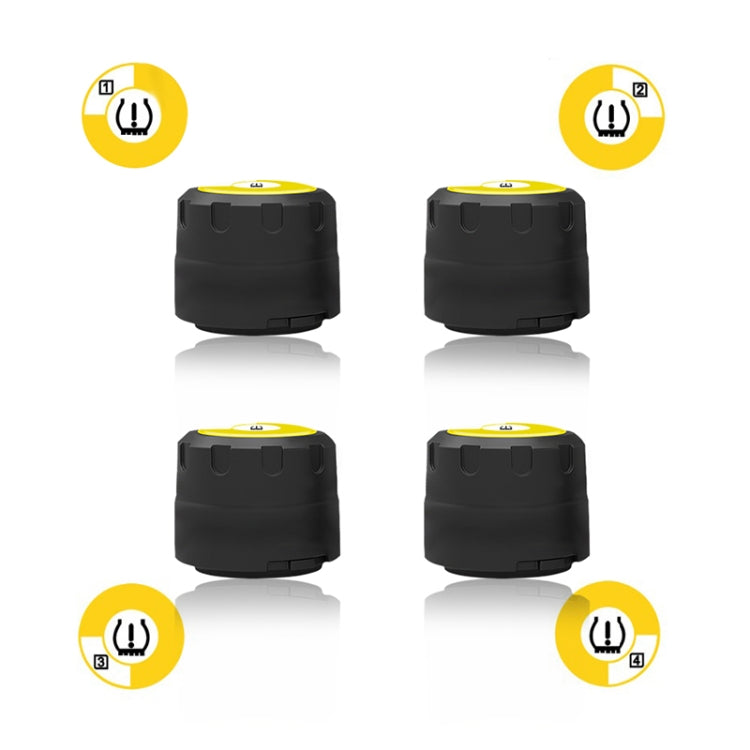 Bluetooth 4.0 TPMS Car External Tire Pressure Monitoring  Pressure Detection System