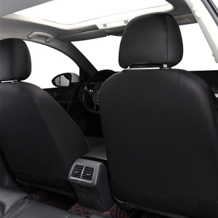 4 in 1 Universal PU Leather Four Seasons Anti-Slippery Front Seat Cover Cushion Mat Set for 2 Seat Car