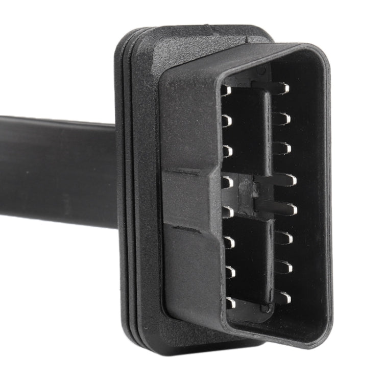 2 in 1 16PIN Car Straight Head OBD Diagnostic Extended Cable OBD2 Cable, Straight Head