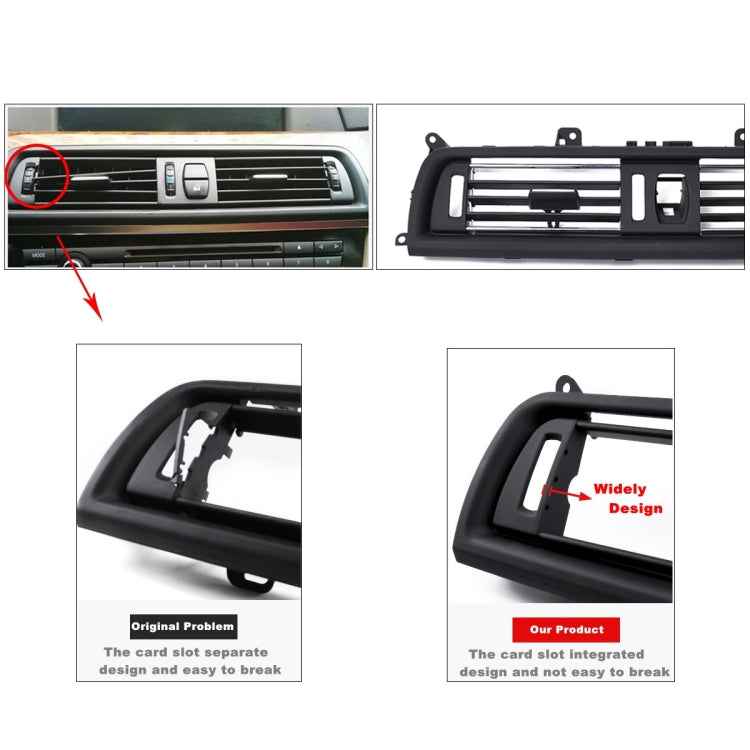 Car Front  Console Grill Dash AC Air Vent 64229166885 for BMW 5 Series