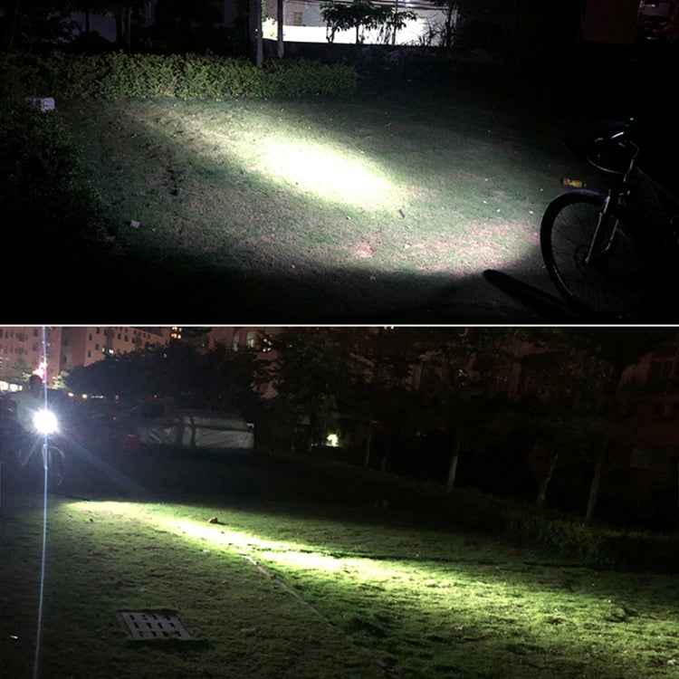 Mountain Bike Light Headlights Super Bright Rechargeable Flashlight Night Riding Equipment