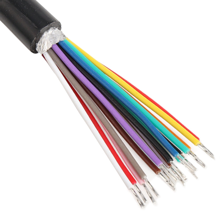16PIN Male OBD Cable Opening Line OBD 2 Extension Cable for Car Diagnostic Scanner, Cable Length: 30cm