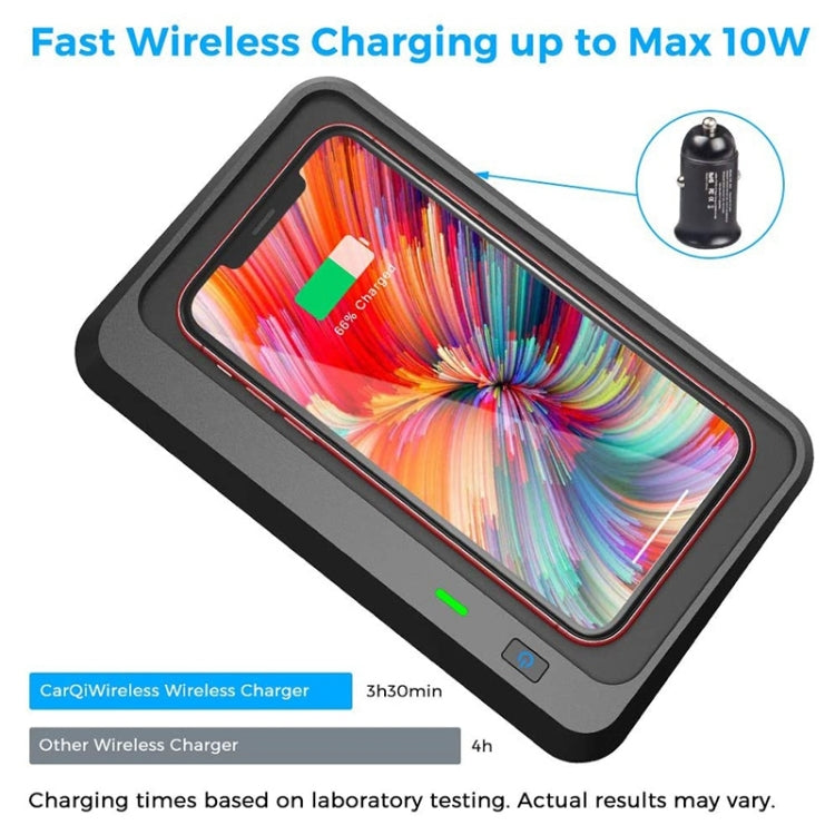 Car Qi Standard Wireless Charger 10W Quick Charging for 2015-2019 Land Rover Discovery Sport, Left Driving