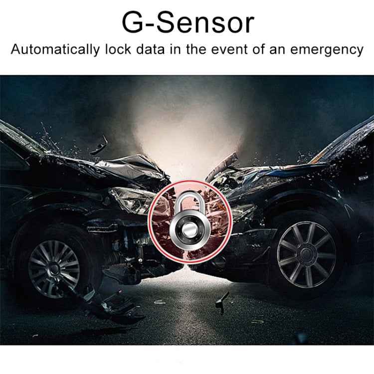 3 in 1 4 inch 170 Degree Wide Angle Night Vision HD 1080P Video Car DVR, Support Motion Detection / G-Sensor