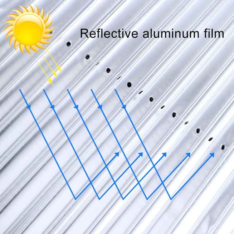 Car Sucker Suction Cups Retractable Windshield Sun Shade Block Sunshade Cover for Solar UV Protect, Size: 46cm