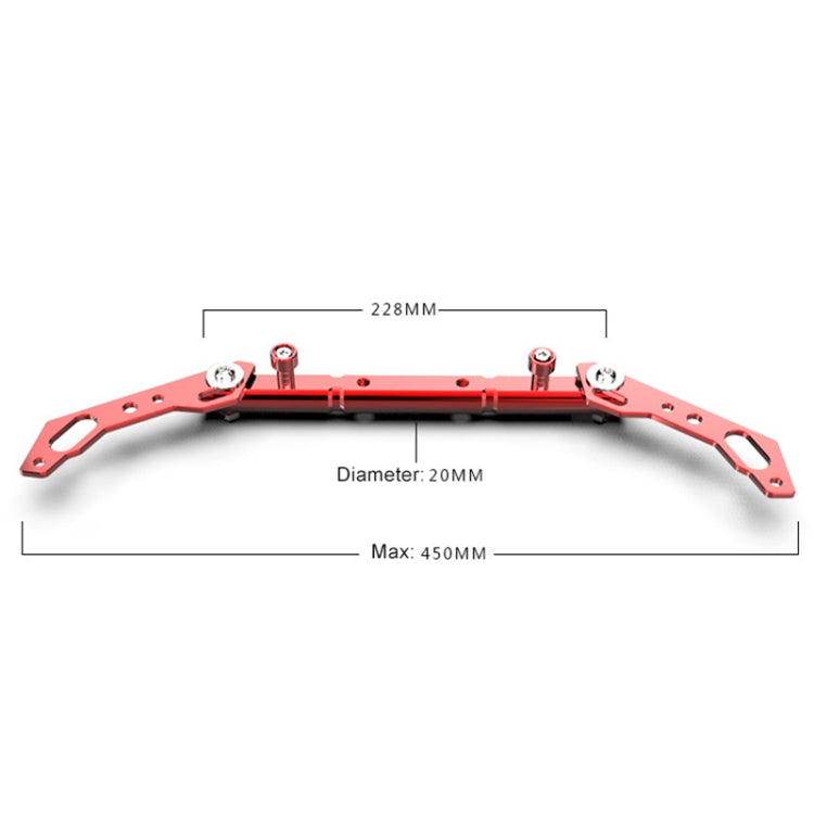 Motorcycle Modified GPS Navigation Mobile Phone Bracket Balance Bar Fixed for Kymco Downtown 300i 350i