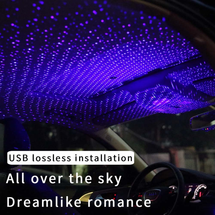 5V 0.1W IPX4 Car Rotating Star Lights Starry Sky Atmosphere Lamp