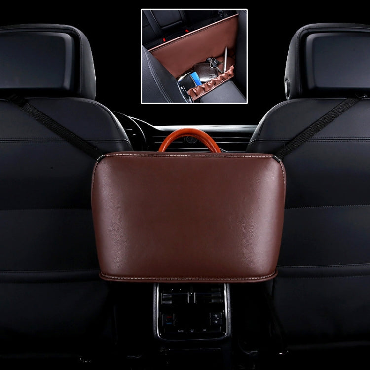 Car Front Seat Hanging Bag Storage Bag, Storage Bag (Wine Red), Storage Bag (Brown), Storage Bag (Black), Storage Bag, Storage Bag (Pink), Storage Bag (Beige), Storage Bag (Red)