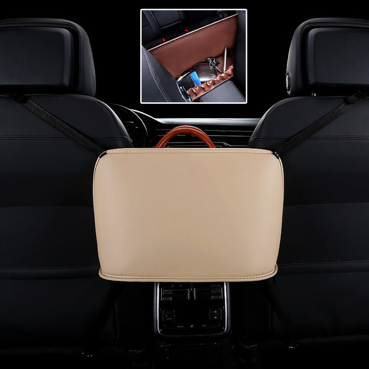Car Front Seat Hanging Bag Storage Bag, Storage Bag (Wine Red), Storage Bag (Brown), Storage Bag (Black), Storage Bag, Storage Bag (Pink), Storage Bag (Beige), Storage Bag (Red)