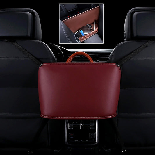 Car Front Seat Hanging Bag Storage Bag, Storage Bag (Wine Red), Storage Bag (Brown), Storage Bag (Black), Storage Bag, Storage Bag (Pink), Storage Bag (Beige), Storage Bag (Red)