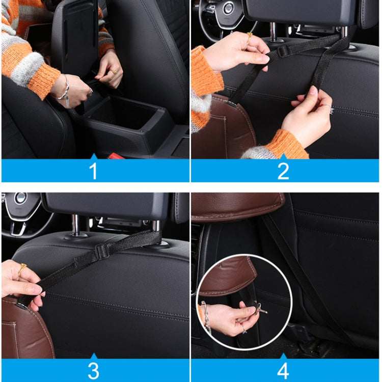 Car Front Seat Hanging Bag Storage Bag, Storage Bag (Wine Red), Storage Bag (Brown), Storage Bag (Black), Storage Bag, Storage Bag (Pink), Storage Bag (Beige), Storage Bag (Red)