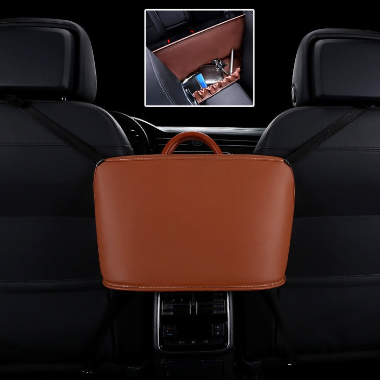 Car Front Seat Hanging Bag Storage Bag, Storage Bag (Wine Red), Storage Bag (Brown), Storage Bag (Black), Storage Bag, Storage Bag (Pink), Storage Bag (Beige), Storage Bag (Red)