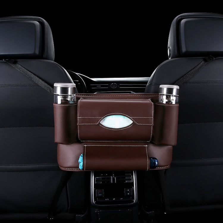 Car Front Seat Hanging Bag Paper Towel / Water Cup Storage Bag, Paper Towel / Water Cup, Paper Towel / Water Cup (Beige), Paper Towel / Water Cup (Red), Paper Towel / Water Cup (Wine Red), Paper Towel / Water Cup (Brown), Paper Towel / Water Cup (Black)