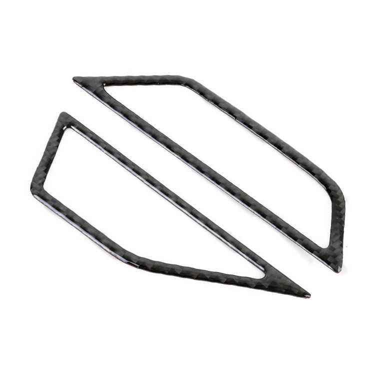 Car Carbon Fiber Dashboard Air Outlet Frame Decorative Sticker for Volkswagen Tiguan L