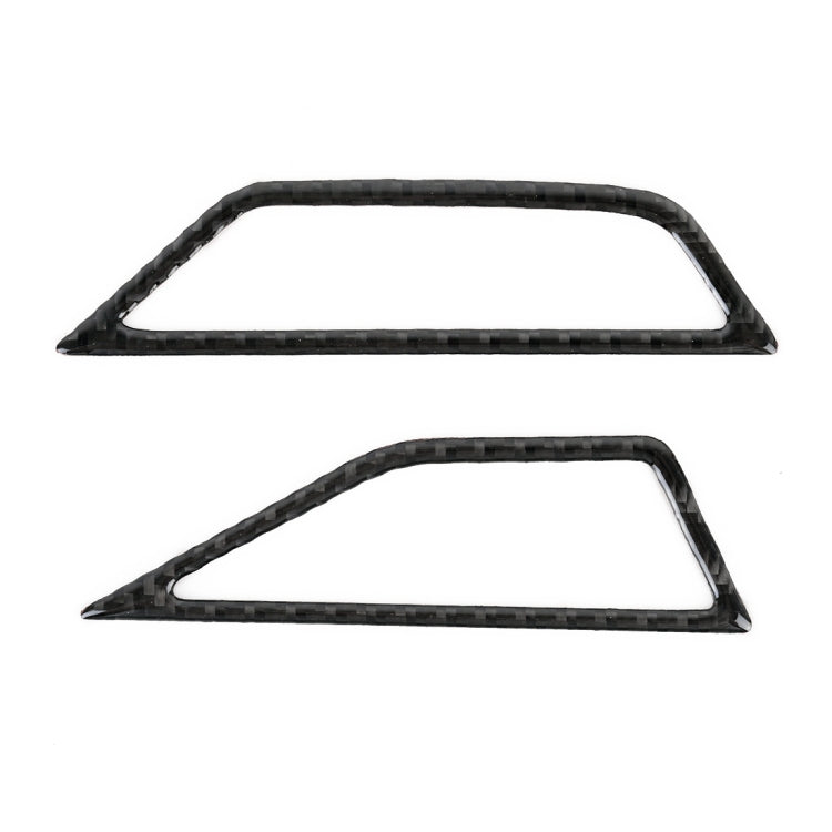 Car Carbon Fiber Dashboard Air Outlet Frame Decorative Sticker for Volkswagen Tiguan L