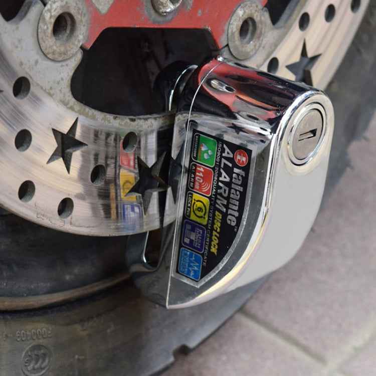 Motorcycles / Bicycle Anti-theft Lock Alarm Disc Brakes Lock with Cable and Bag