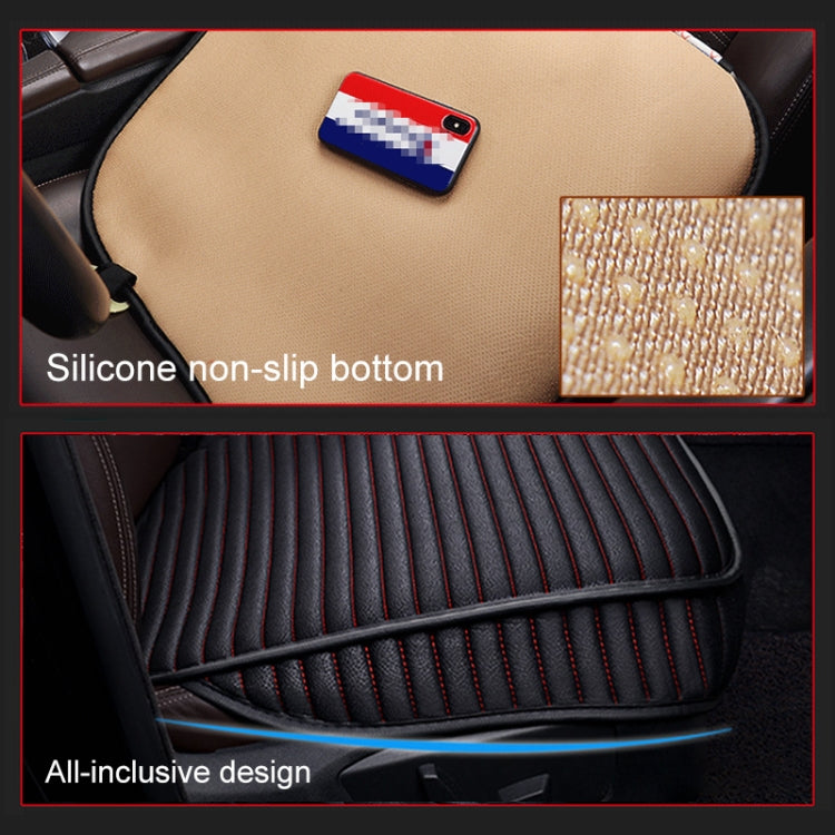 3 in 1 Car Seat Cushion Free Binding All Inclusive Seat Mat Set, All Inclusive (Black), All Inclusive (Coffee), All Inclusive (Grey), All Inclusive (Blue), All Inclusive (Beige), All Inclusive (Red)