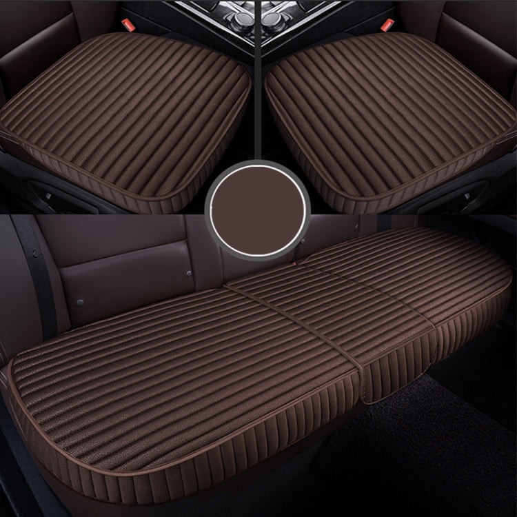 3 in 1 Car Seat Cushion Free Binding All Inclusive Seat Mat Set, All Inclusive (Black), All Inclusive (Coffee), All Inclusive (Grey), All Inclusive (Blue), All Inclusive (Beige), All Inclusive (Red)