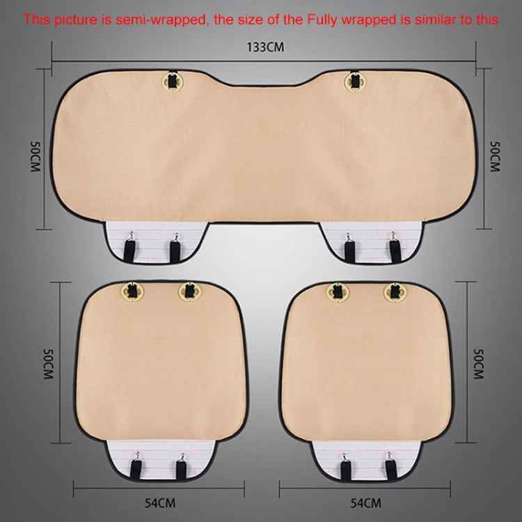 3 in 1 Car Seat Cushion Free Binding All Inclusive Seat Mat Set