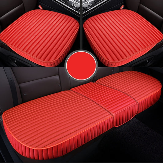 3 in 1 Car Seat Cushion Free Binding All Inclusive Seat Mat Set, All Inclusive (Red), All Inclusive (Black), All Inclusive (Coffee), All Inclusive (Grey), All Inclusive (Blue), All Inclusive (Beige)